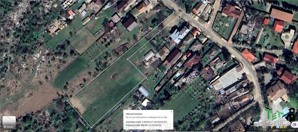 Recomndare investitie , teren intravilan Snagov cu toate ut