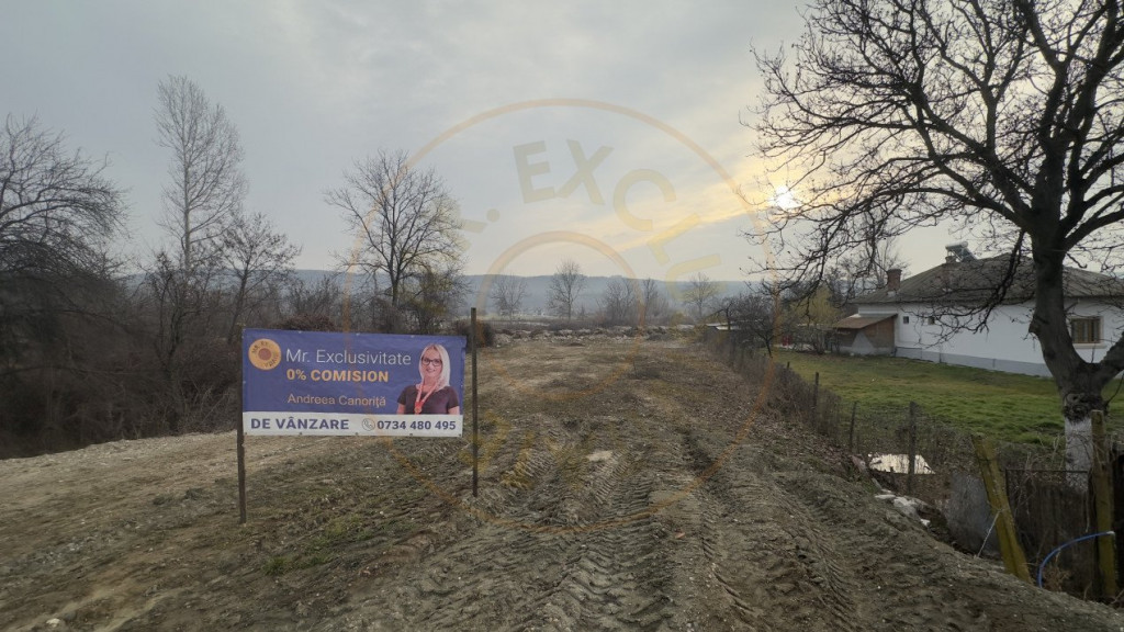 0% Comision Teren intravilan 826 mp- deschidere DJ702- TOPOL