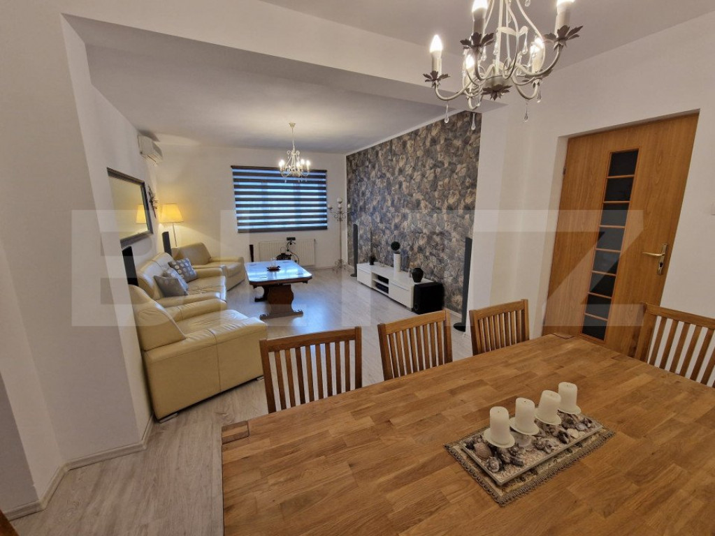 Apartament 3 camere, 70 mp, ultrafinisat, zona Pieței Centr