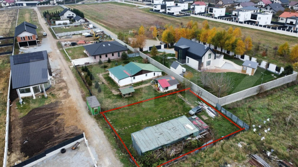 Teren intravilan, 1000 mp, pretabil investitie, zona Frumoas