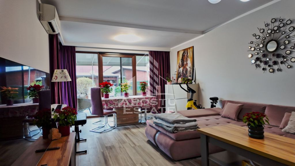 Duplex 3 camere - mobilat/utiliat - Mosnita Veche (300m d...