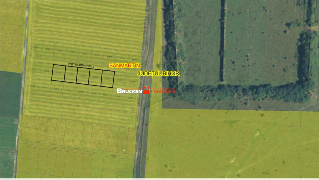 5 PARCELE PENTRU CASA | ZONA REZIDENTIALA I DEZVOLTARE | CIH