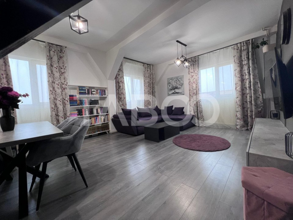 Apartament 64 mpu 3 camere balcon mobilat utilat zona Mihai