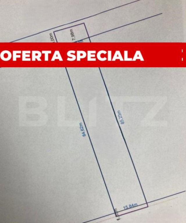 Teren intravilan 1500 mp utili, zona Micesti-Penny