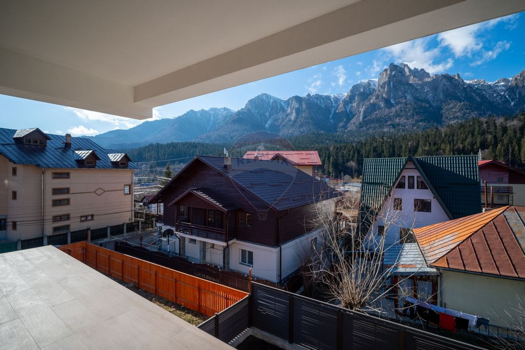 Apartament NOU cu 2 camere în Busteni | Vedere panoramic...