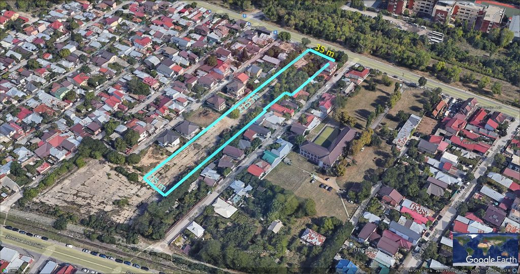 Teren constructii, 6000 mp, deschidere 35 m la Soseaua Ga...