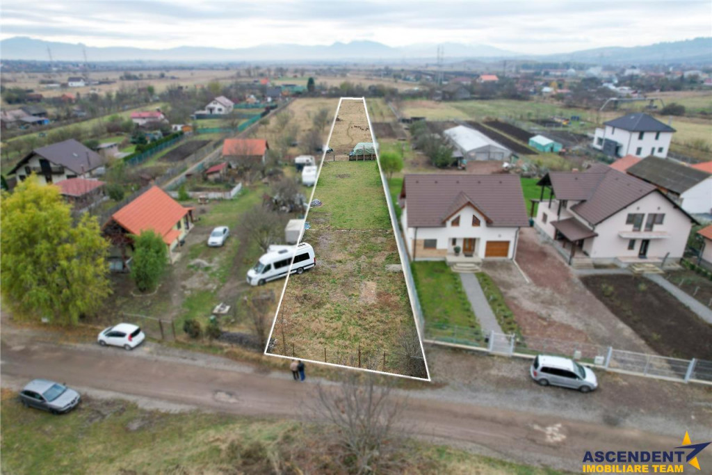 Teren intravilan, pe 2.900 mp, recomandat rezidential inves