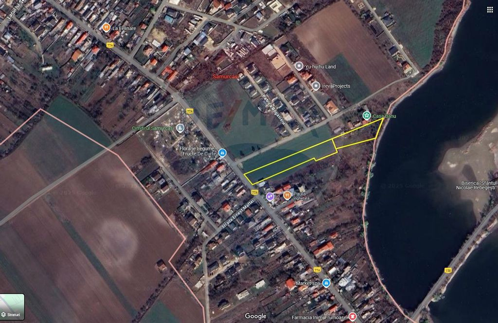 Teren 7,700mp Crevedia / Strada Ernest maftei