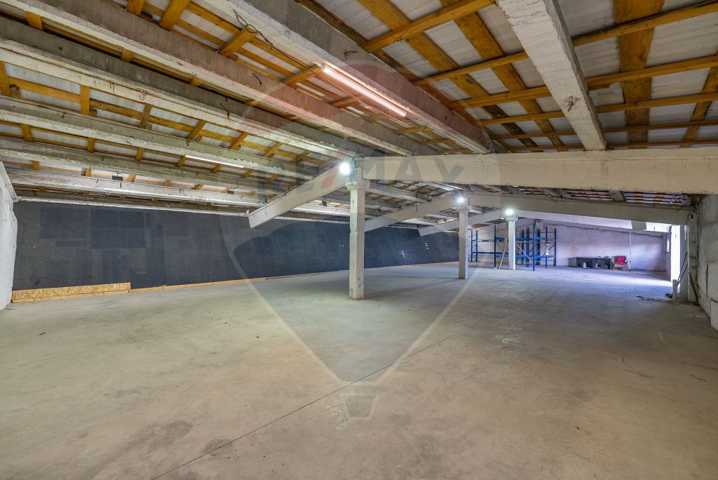 Spațiu industrial:Hală 1233mp+platformă betonată 1675...