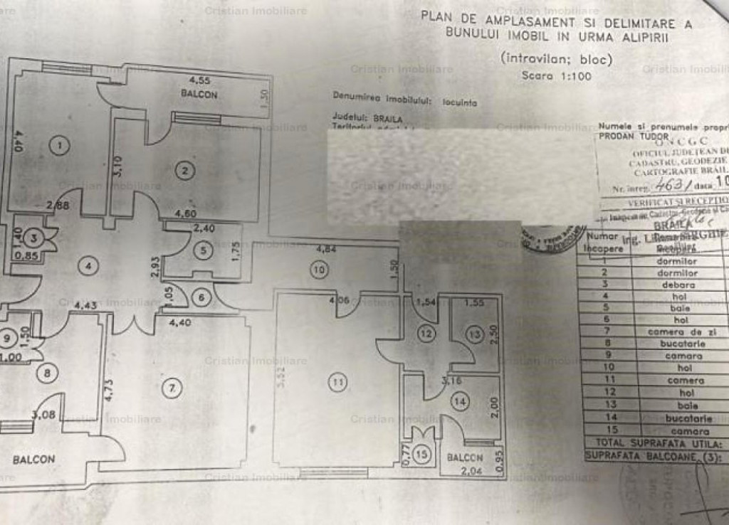 IMENS 4 cam 135mp Dorobanti conf1 decomandat 3 balc