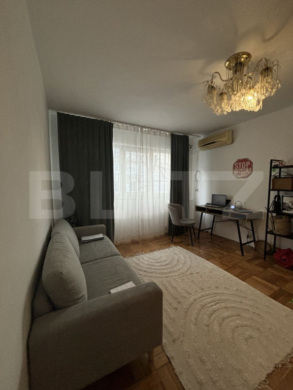 Apartament spațios cu 3 camere, complet mobilat și utilat,