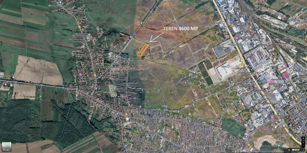 Teren 4,600mp Craiova, Cernele