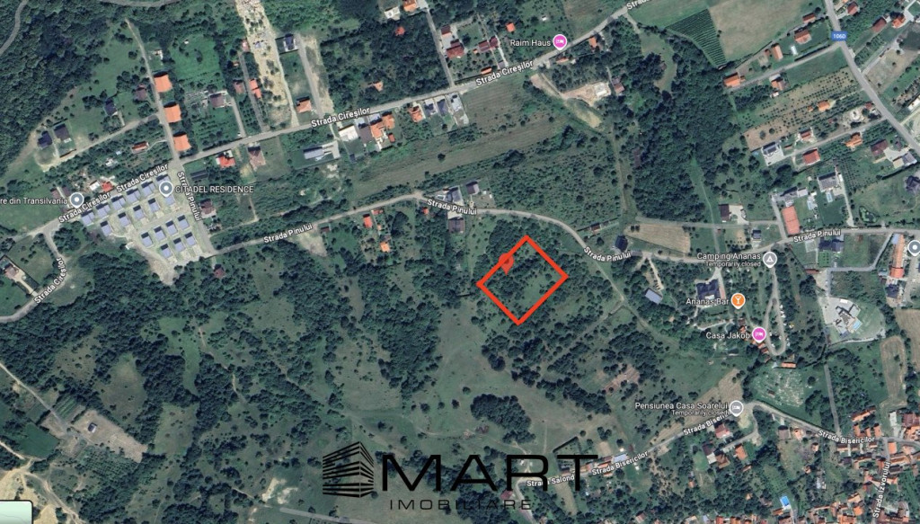 Teren intravilan 2500mp cu PUZ aprobat, CU si utilitati in C