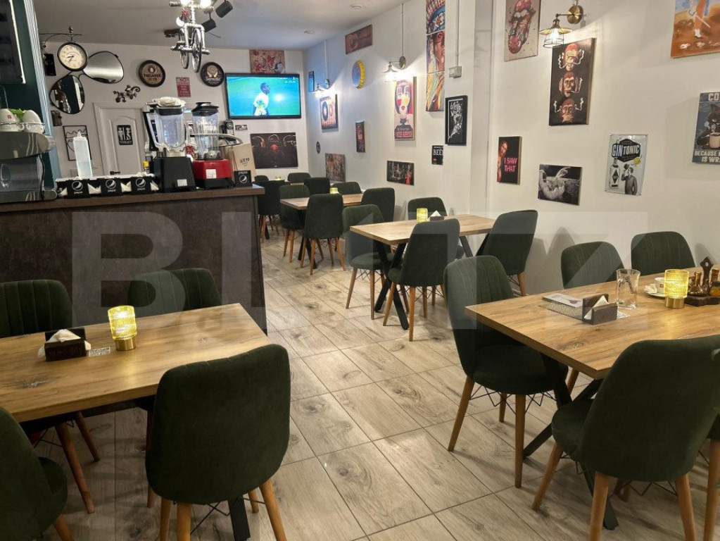 Restaurant de vanzare, 2 camere, 60 mp, zona Dumbrăvița