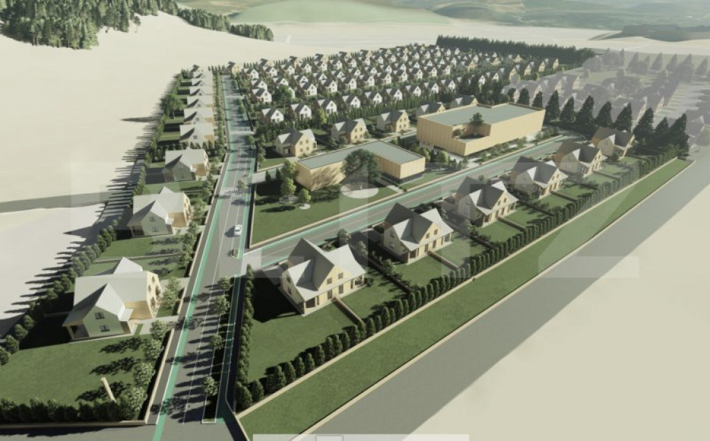 Parcela teren extravilan de vanzare, 300 mp, zona Aleea Mehe