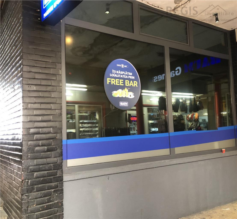 Spatiu comercial cu vad si chirie activa Astra