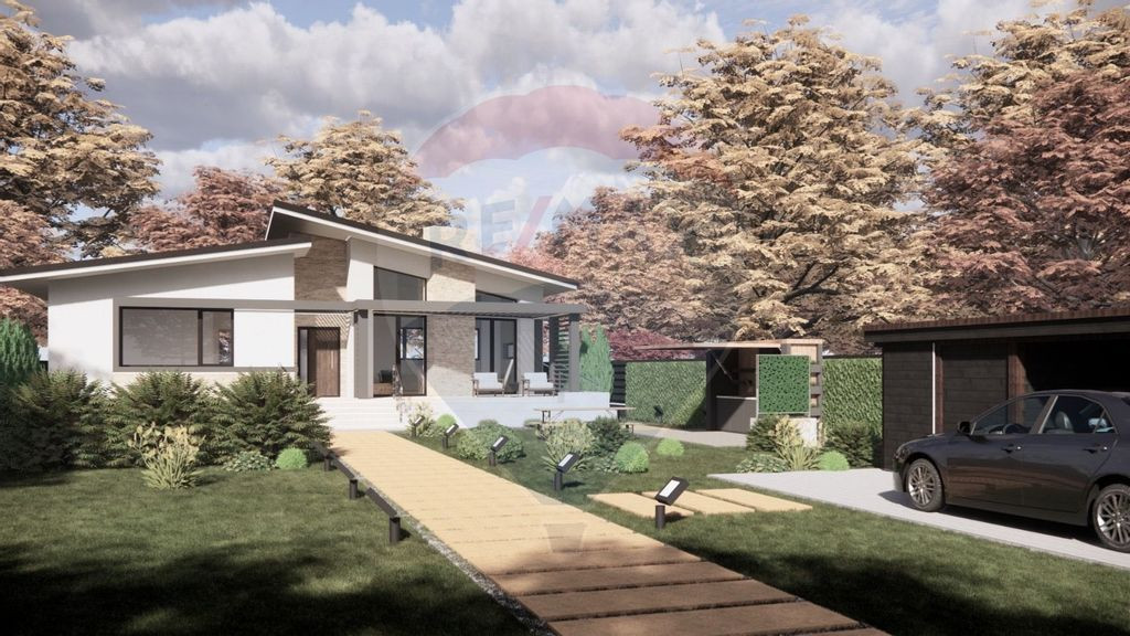 Teren in Corbeanca, Strada Fermei, centru, toate utilitatile