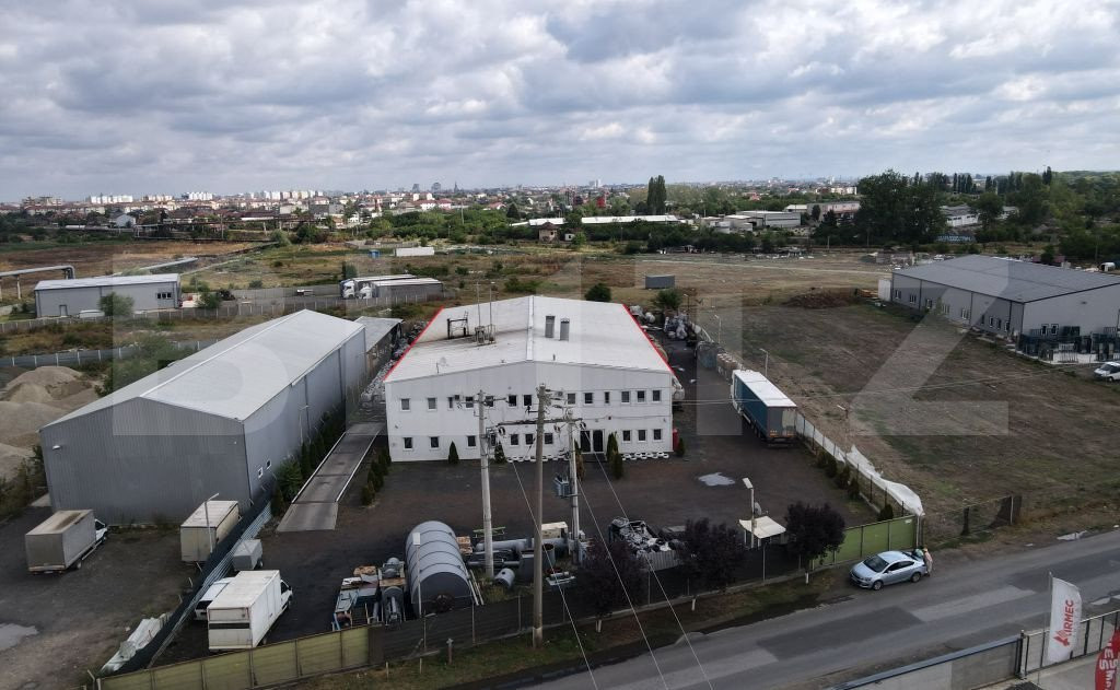 Hala de inchiriat, 1070 mp, platforma betonata, 4500mp teren