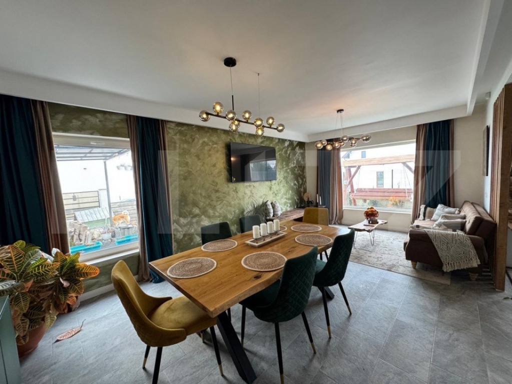 Casa individuala ,675 mp teren, mobilata si utilata de lux