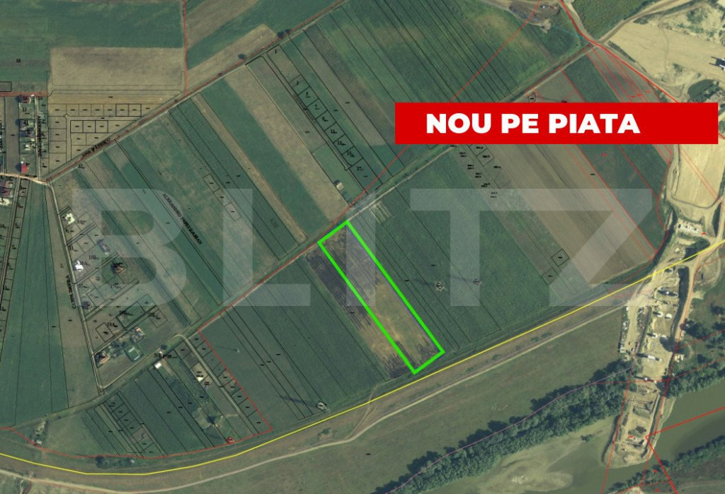 Teren extravilan de vanzare, 13900 mp, zona Partos, Alba Iul