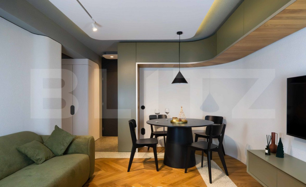 Apartament de vanzare, cu 2 camere, 44,2 mp utili, zona ult