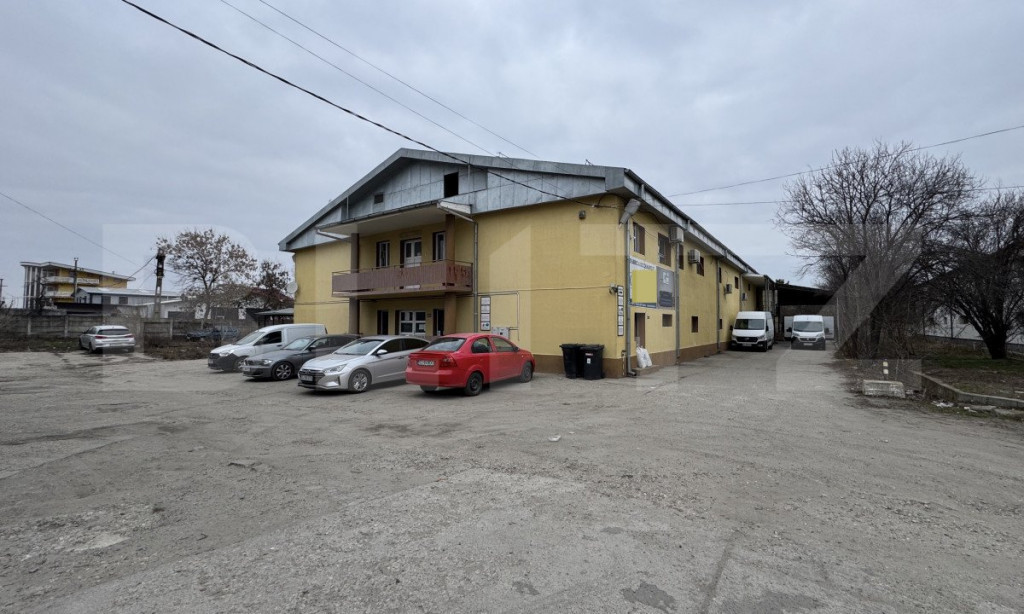 Hală industrială P + 1, 1.377 mp utili, teren 2.700 mp, Ba