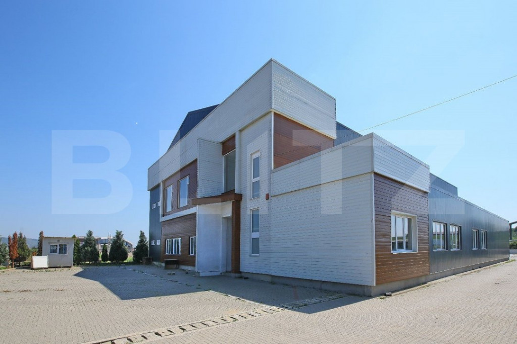 Hala moderna, cu 3 incaperi, 1.909 mp, cu acces la A3, zona