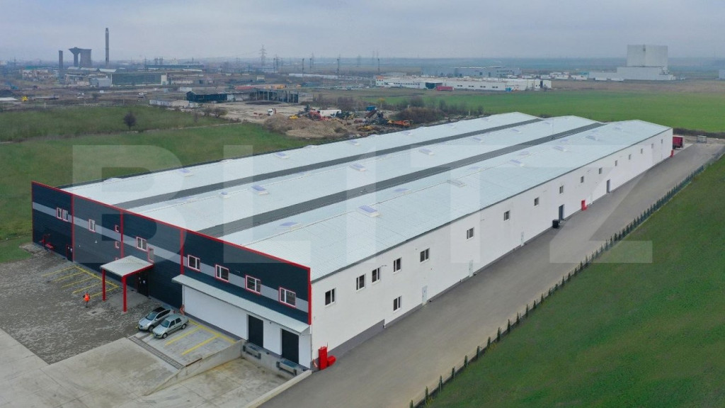 Hala clasa A, 10 incaperi, 10.766 mp, ISU, langa nod de auto