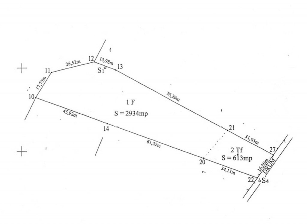 Provita de Jos - teren extravilan 3574 mp