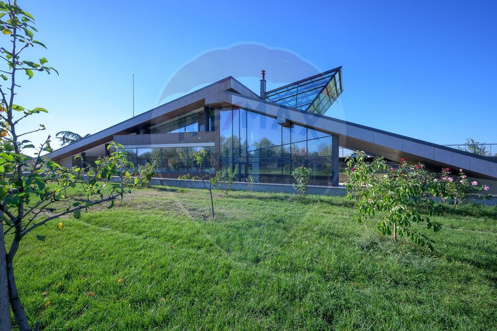 Vilă Futuristă: Eleganță & Inovație la limita pădur...