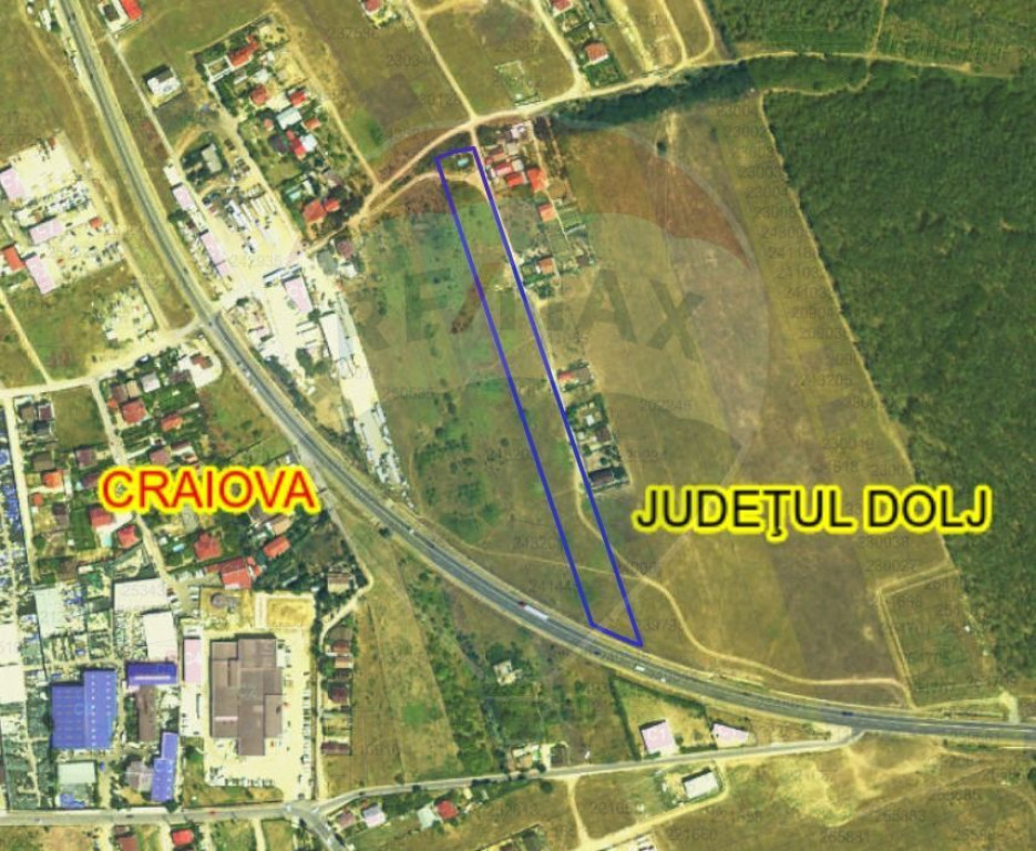 Teren 9,964mp Craiova / Centura de Nord