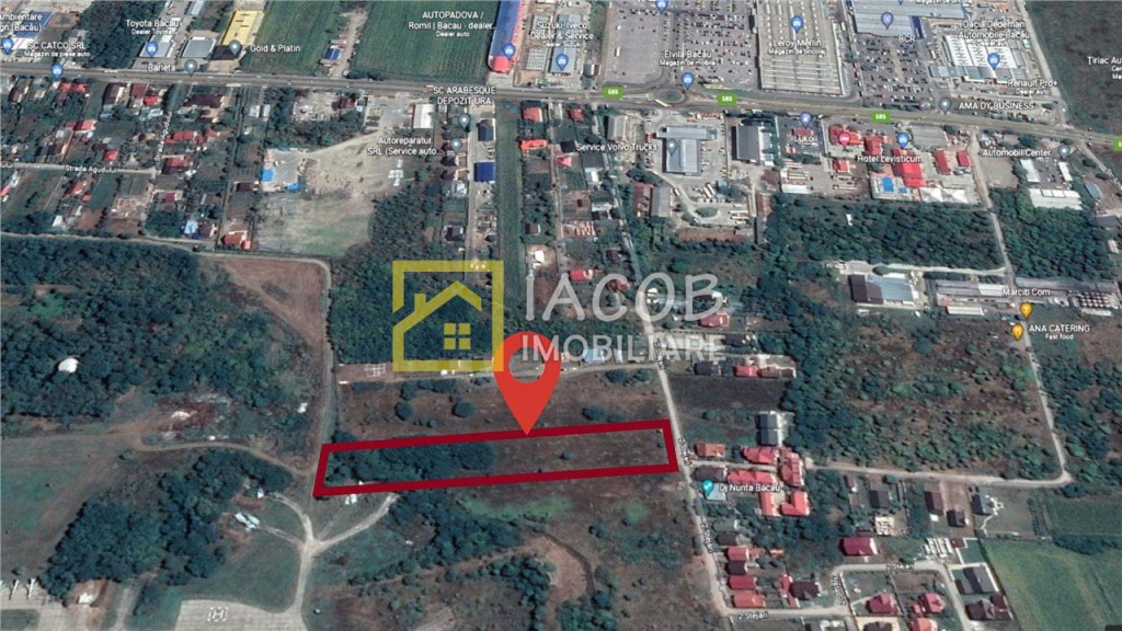 Teren 6208 mp Bacau / Strada 2 Stejari