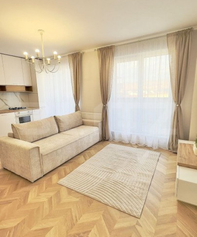 Apartament semidecomandat, totul nou, terasa de 15 mp, parca