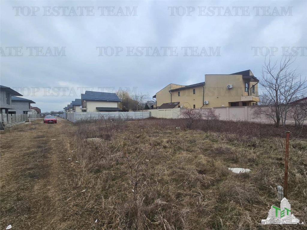 Teren 553mp ideal pentru casa in centru Domnesti