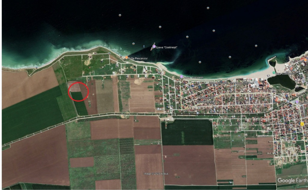 Teren de vanzare in Costinesti, Costinesti - 477 mp