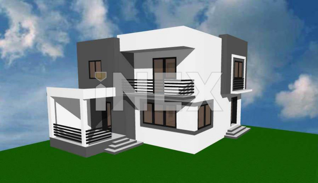 Casa individuala 4 camere Trivale | Teren 500 MP