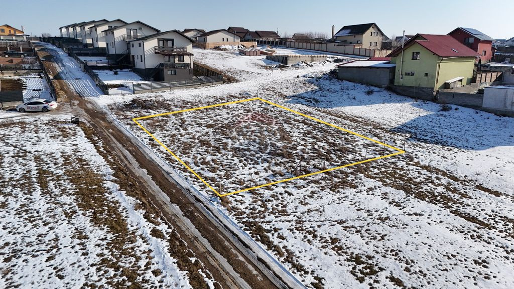 Comision 0% | Teren intravilan 578 mp | Certificat Urbani...