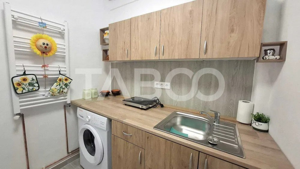 Garsoniera renovata de vanzare etaj intermediar la Bilstein