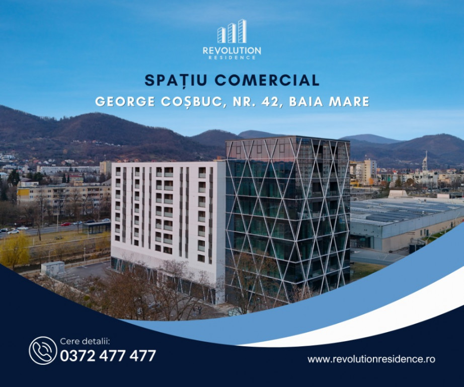 COMISION 0% - Spatii Comerciale – George Cosbuc 42,Baia Mare