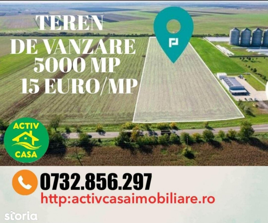 Teren investitii- E85- apropiere de viitoarea autostrada