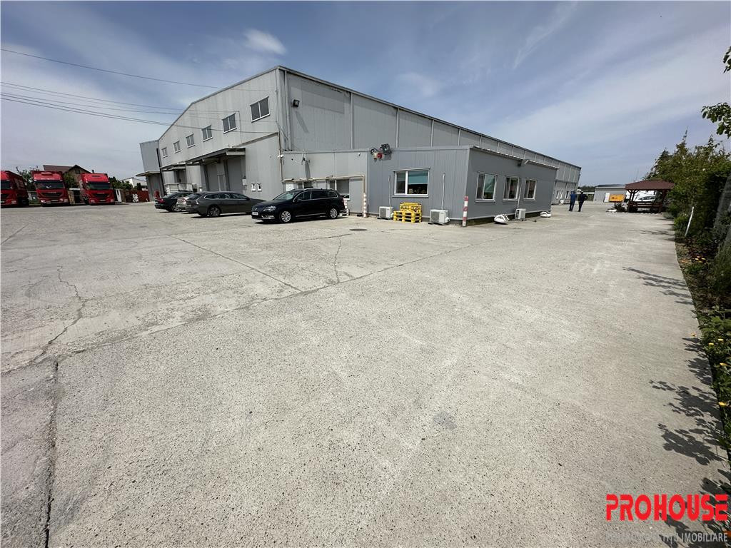Hala industriala in Bacau - acces la E85 A7 (viitoarea aut