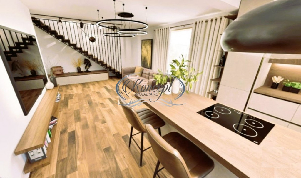 Penthouse ultrafinisat in cartierul Grigorescu