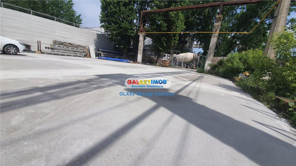 Hala 900mp 600 curte,pod rulant, sos Giurgiului Jilava