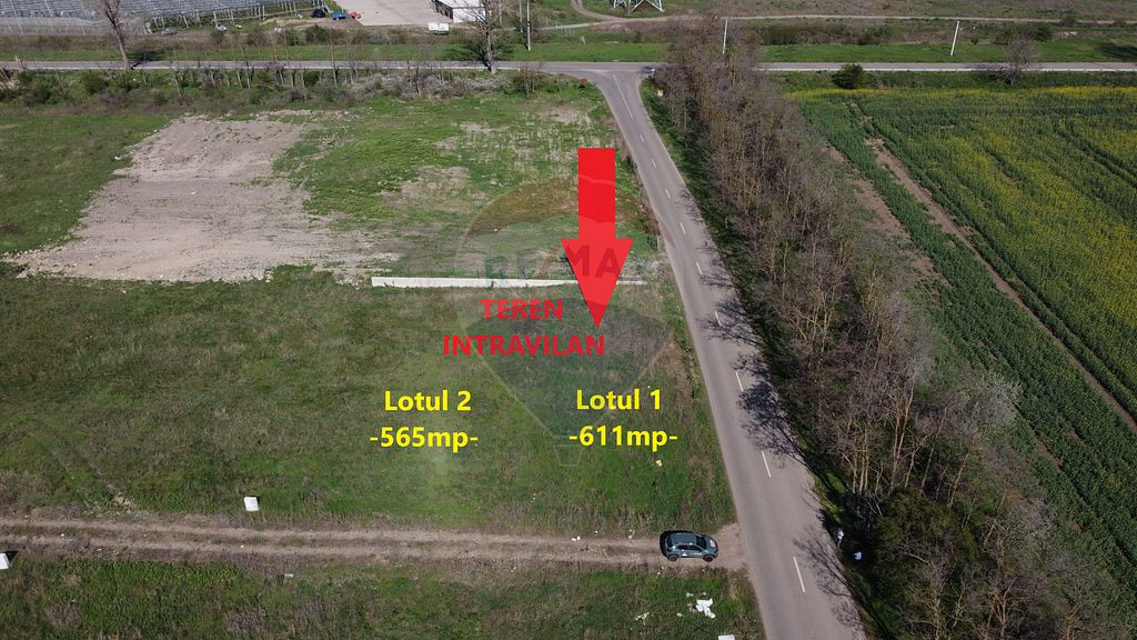 Teren Vanatori ( zona in plina dezvoltare )