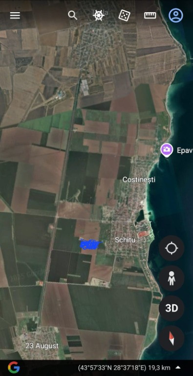 Costinesti /10.000 mp , Intravilan , ideal constructie cartier de case