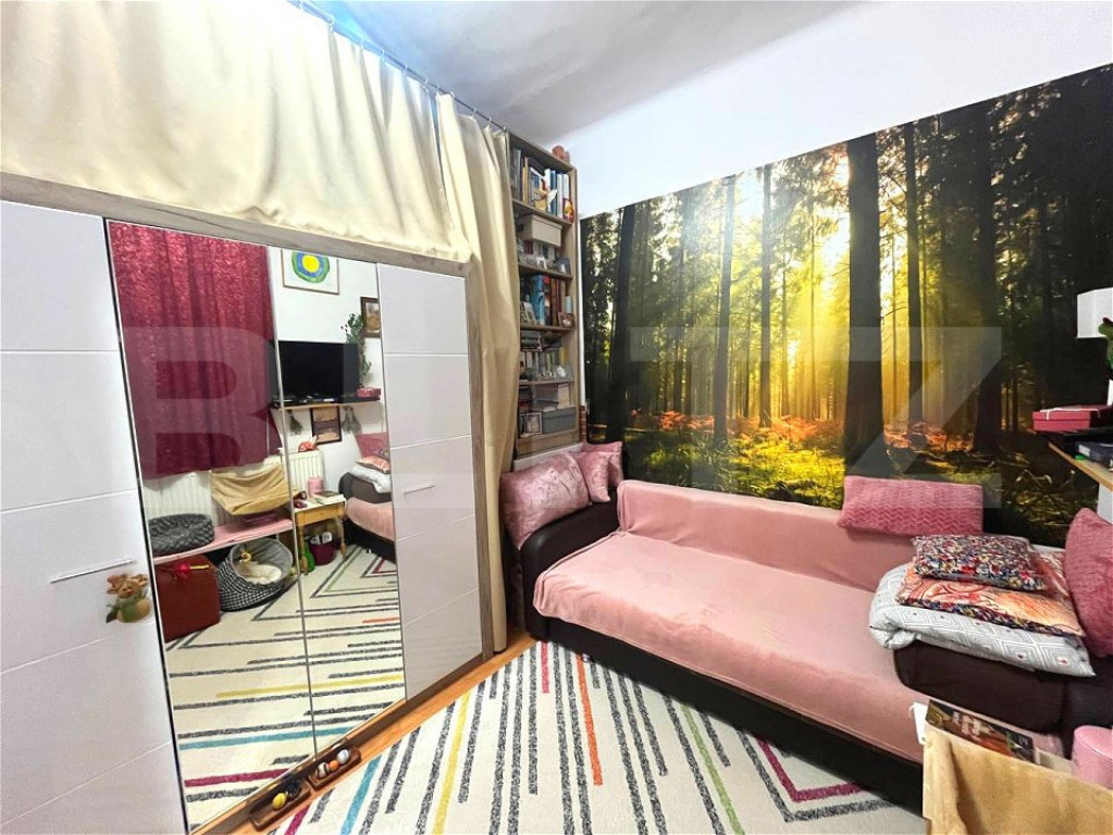 Apartament cu o camera, decomandat, cu grădină, zona Balce
