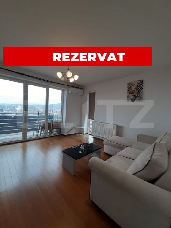 Apartament de 2 camere,48 mp, mobilat - Brasov
