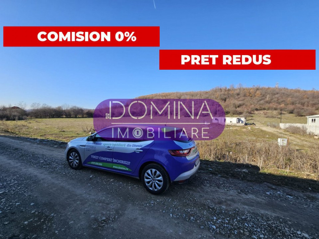 Teren intravilan 500 mp în Bălești