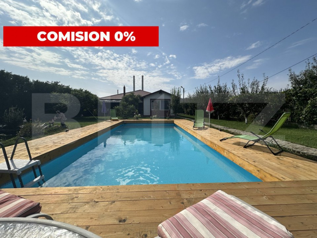 Casa cu 4 camere + casa oaspeti + spatiu comercial + zona ho