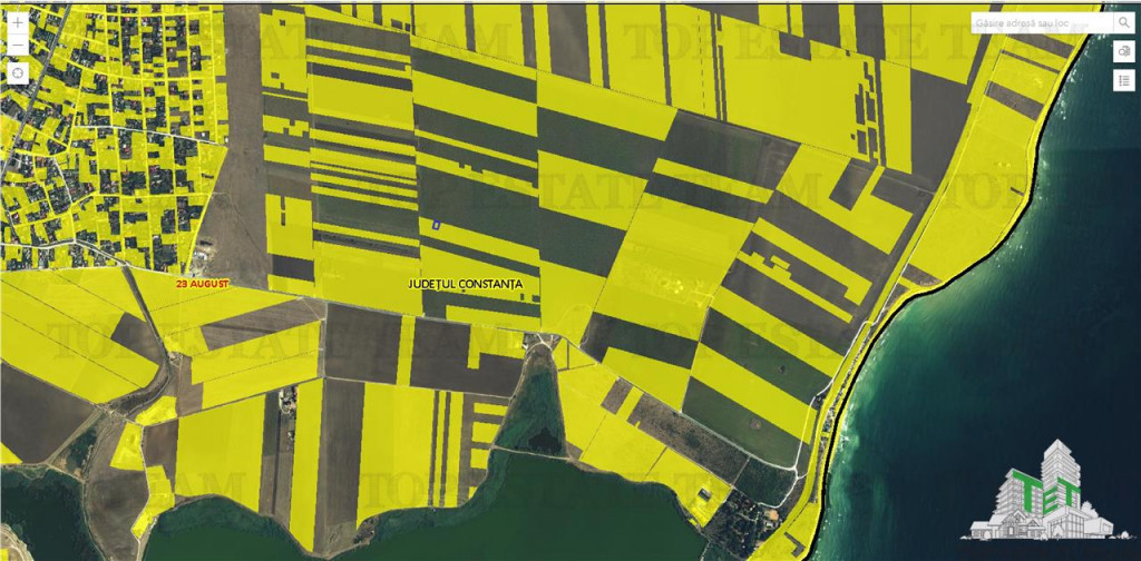 Teren extravilan 1000 m.p. 23 August -Constanta